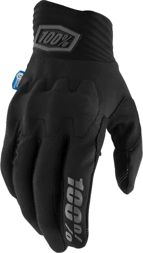 100% Cognito Smart Shock Gloves - Black - XL 10014-00033