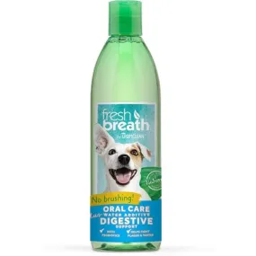 [15% OFF] Tropiclean Fresh Breath Water Additive Plus Digestive Support 16oz