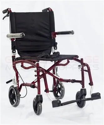 ADO10 Aluminum Travel Wheelchair