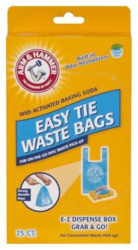 ARM & HAMMER - Disposable Pet Waste Bags - 75 Bags