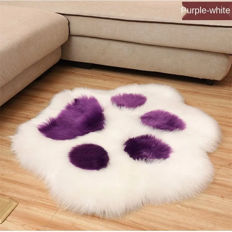 Cat Paw Cushion Carpet Rug