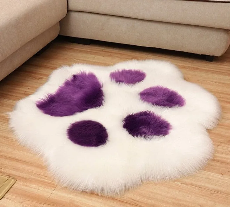 Cat Paw Cushion Carpet Rug