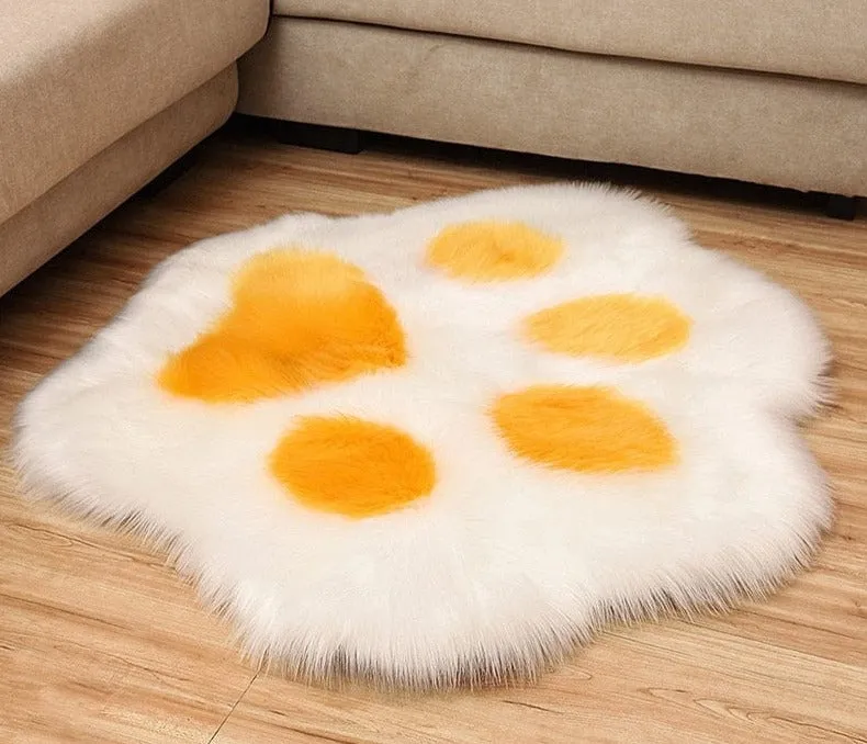 Cat Paw Cushion Carpet Rug