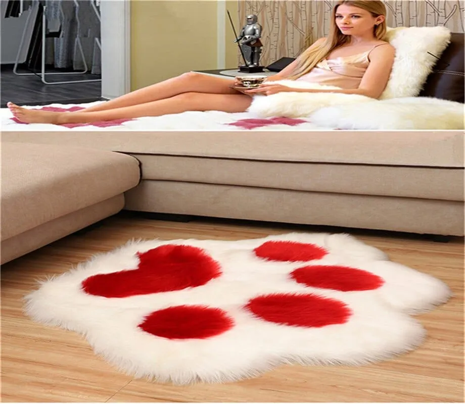 Cat Paw Cushion Carpet Rug