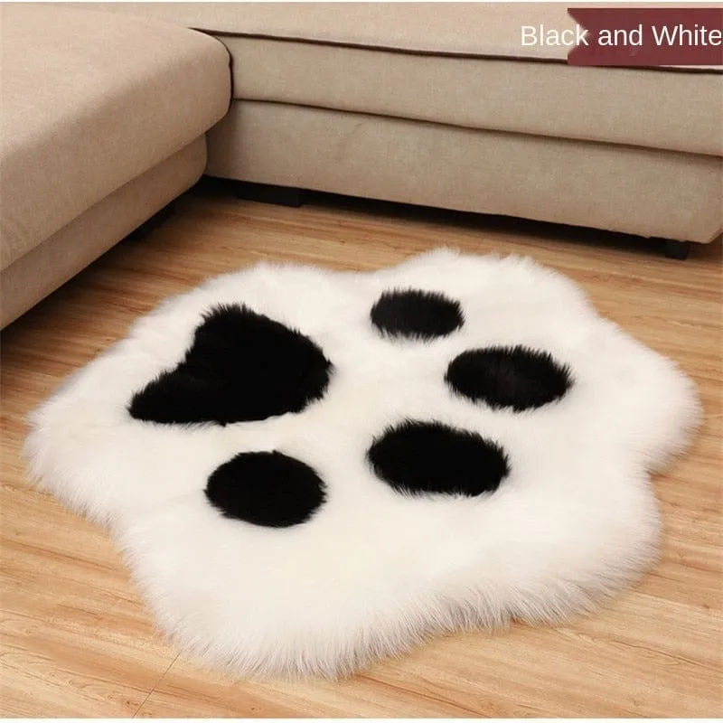 Cat Paw Cushion Carpet Rug