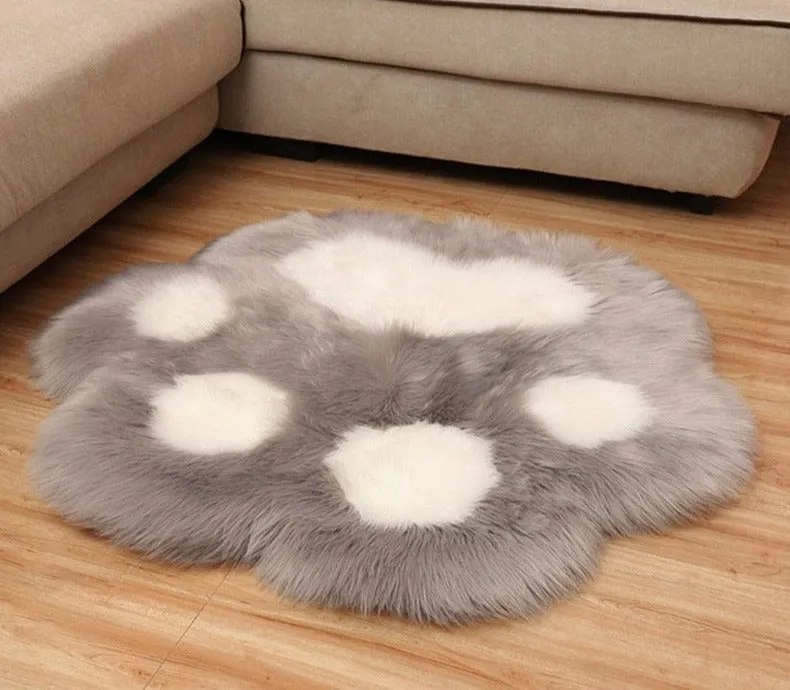 Cat Paw Cushion Carpet Rug