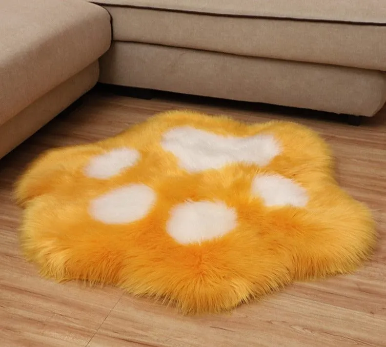 Cat Paw Cushion Carpet Rug