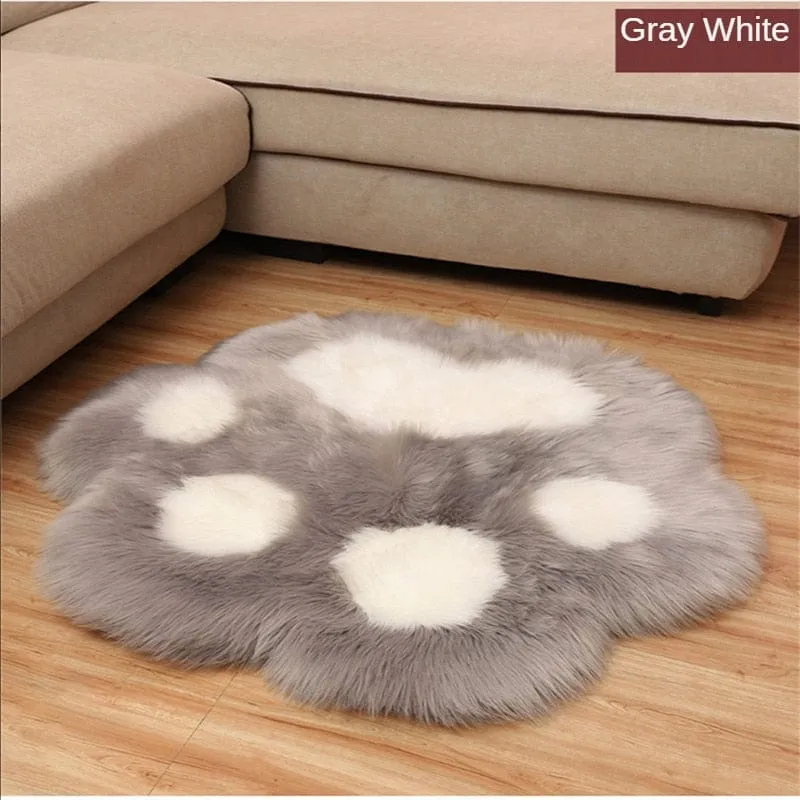 Cat Paw Cushion Carpet Rug