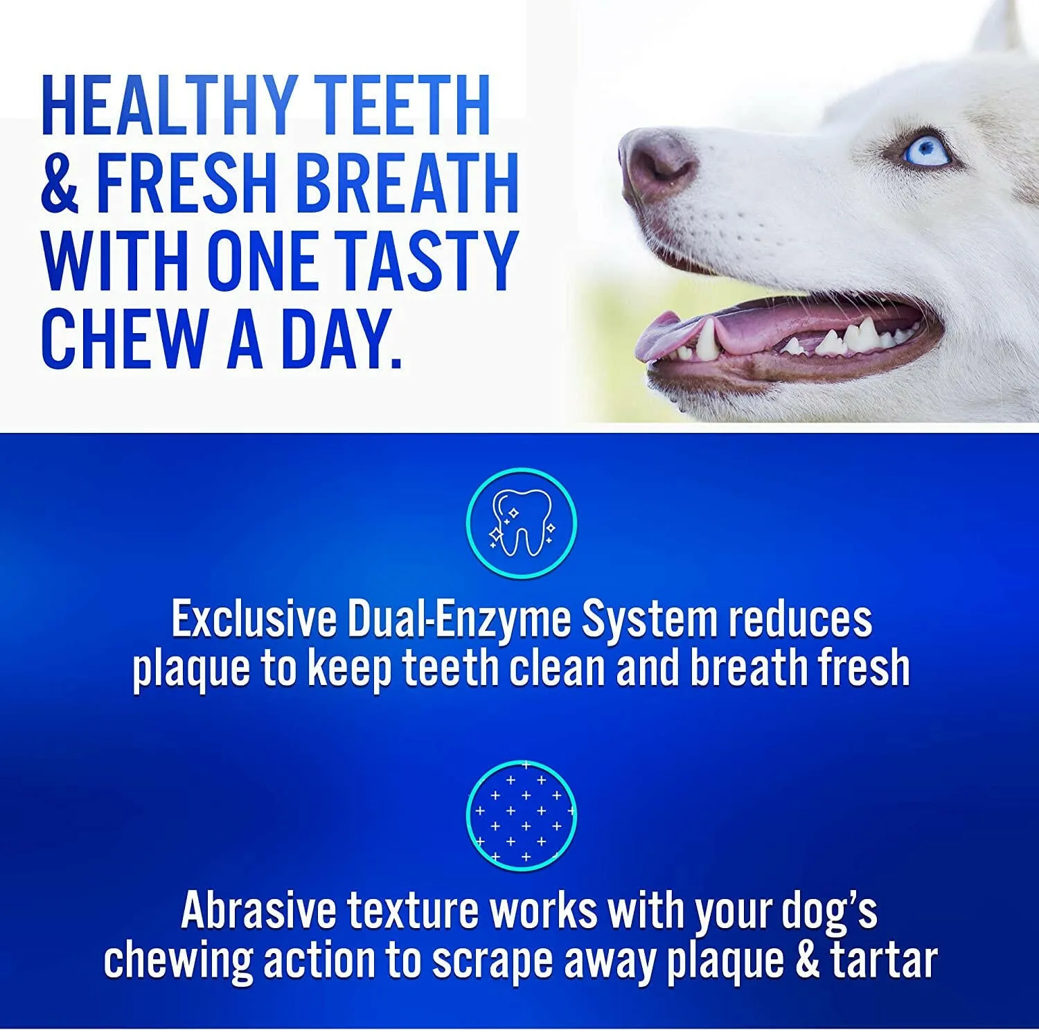 C.E.T. Enzymatic Dental Chews for Extra Small Dogs 3-Pack 90 Chews