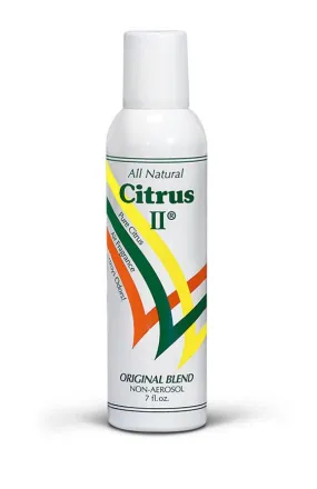 Citrus Spray II Room Deodorizer, 5.2 oz Bottle, Box of 12