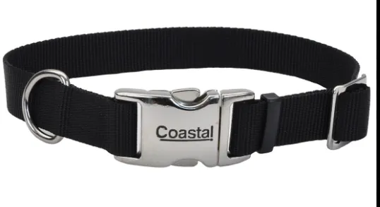 Coastal Pet Products Titan Metal Buckle Adjustable Nylon 5/8" X 10"-14" - SMALL