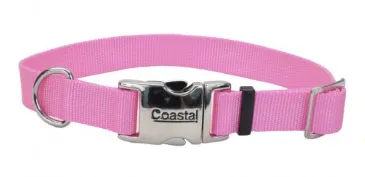 Coastal Pet Products Titan Metal Buckle Adjustable Nylon 5/8" X 10"-14" - SMALL