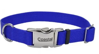 Coastal Pet Products Titan Metal Buckle Adjustable Nylon 5/8" X 10"-14" - SMALL