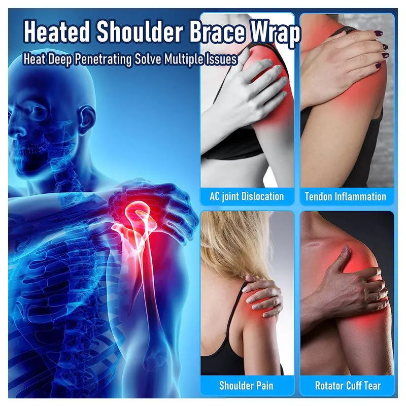 Deep Heat Shoulder Brace Wrap