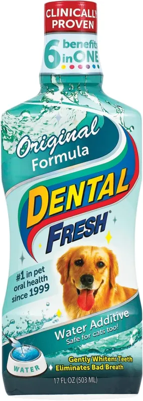 Dental Fresh Original Formula Water Additive for Dogs & Cats