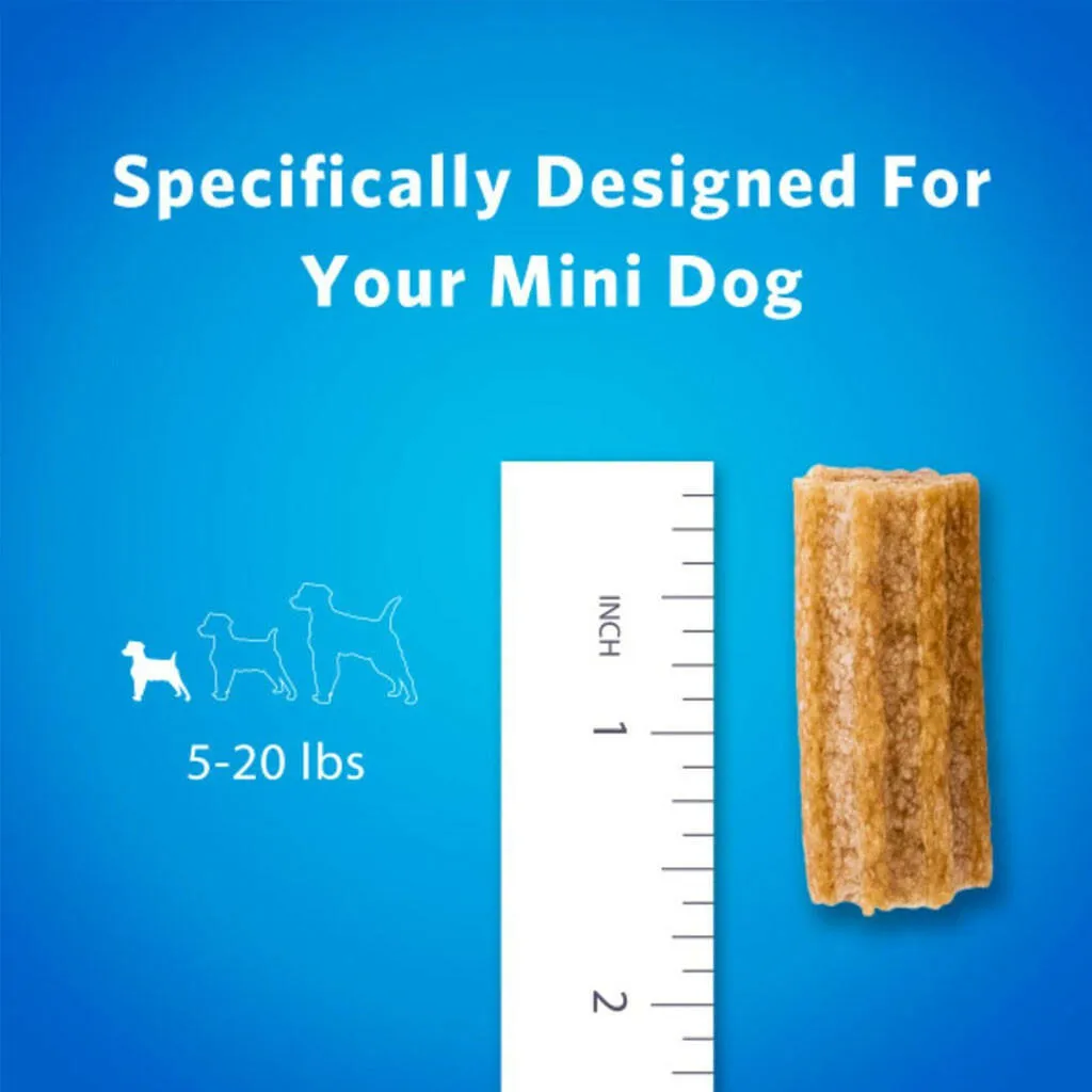 DentaLife Daily Oral Care Mini Dental Dog Treats, 58 Chews