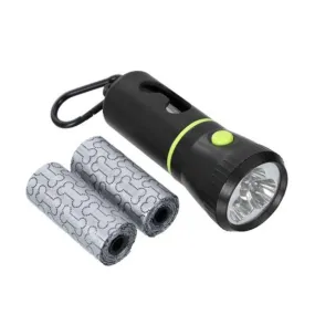 Doggy Clean Up Bags with Torch Dispenser