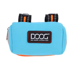 DOOG Walkie Pouch Beethoven Neon Blue and Orange Neoprene Poo Bag Holder