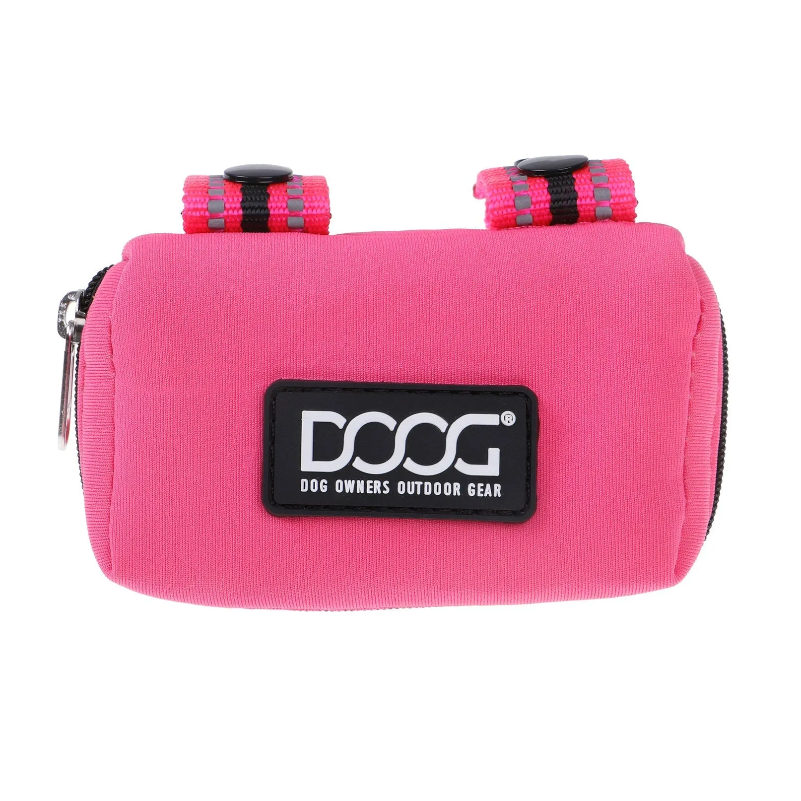 DOOG Walkie Pouch Lady Neon Pink Neoprene Poo Bag Holder^^^