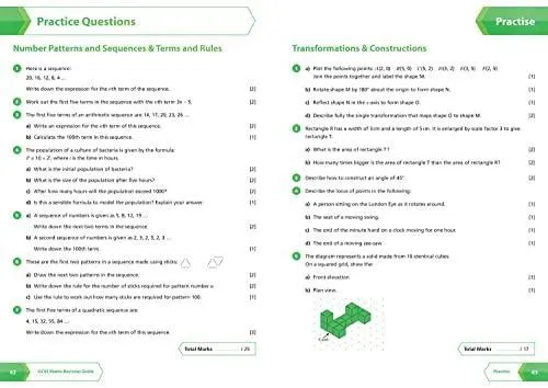 Edexcel GCSE 9-1 Maths Higher - Complete Revision and Practice