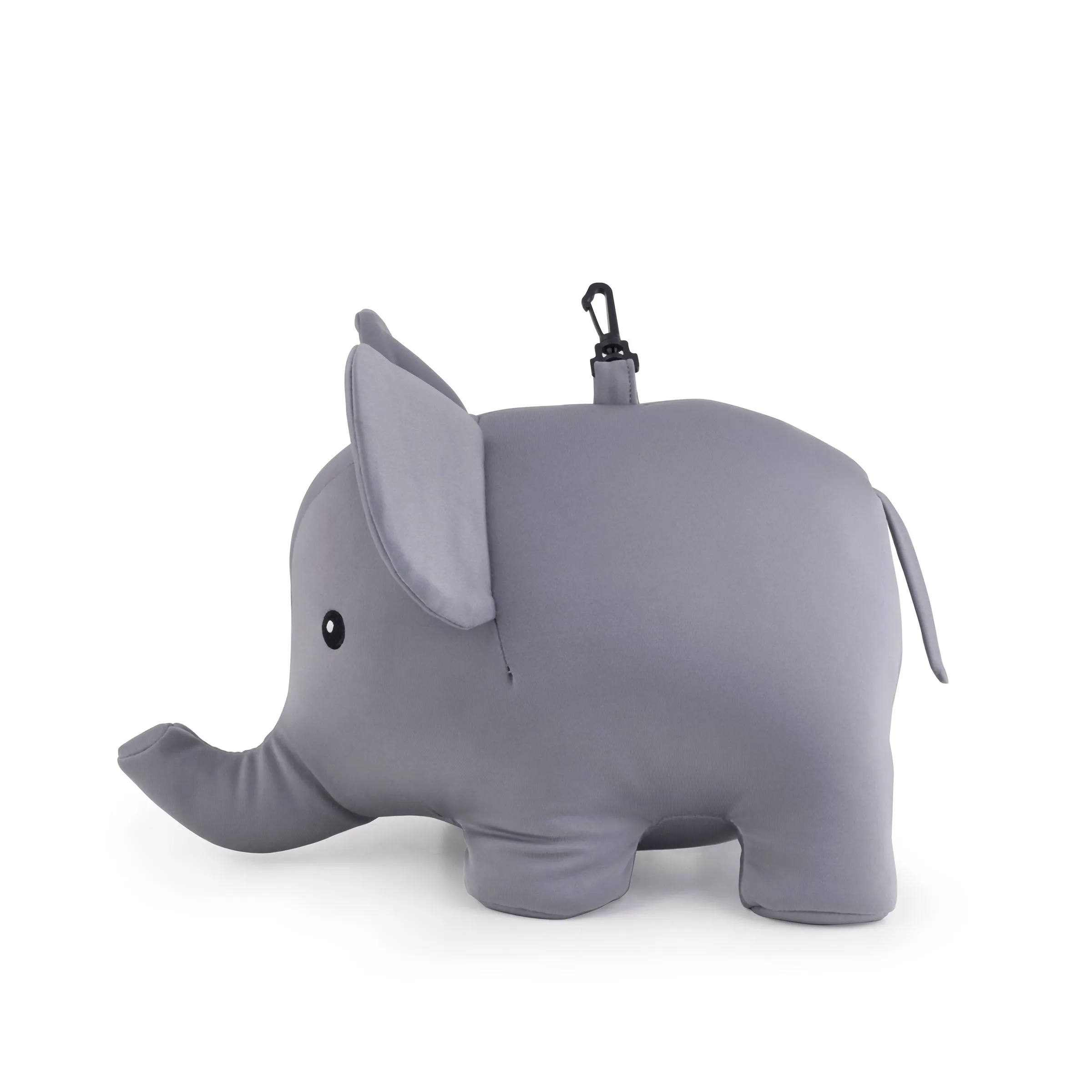 Elephant Zip & Flip Travel Pillow