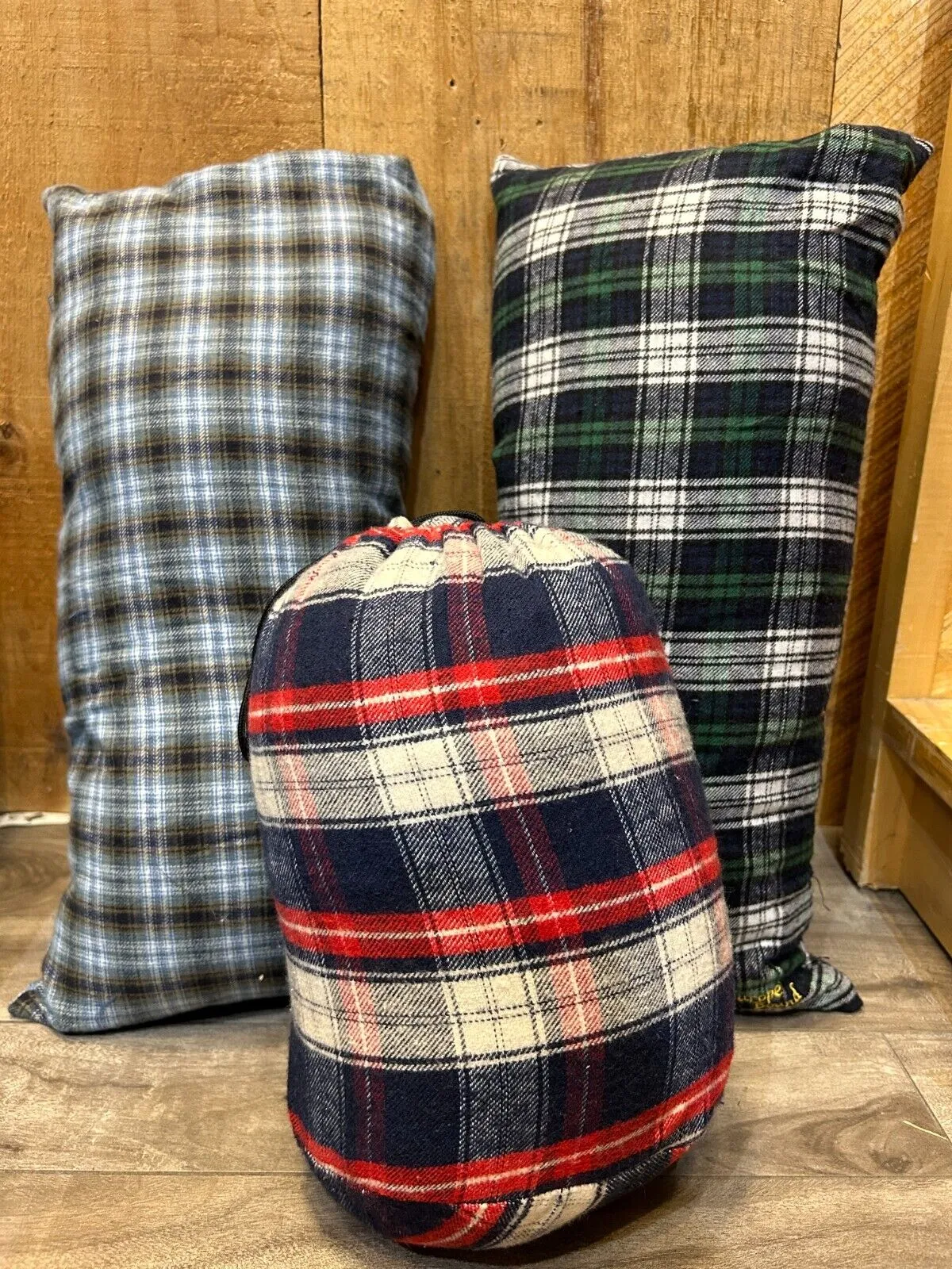 Europe Bound Packable Flannel Pillows