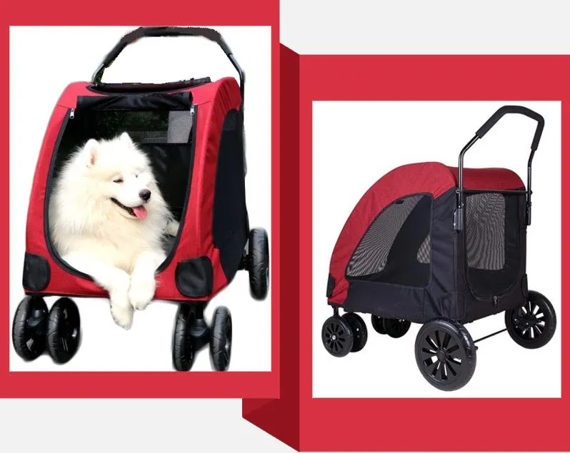 Extra Large Dog Stroller low rise platform dog strollers