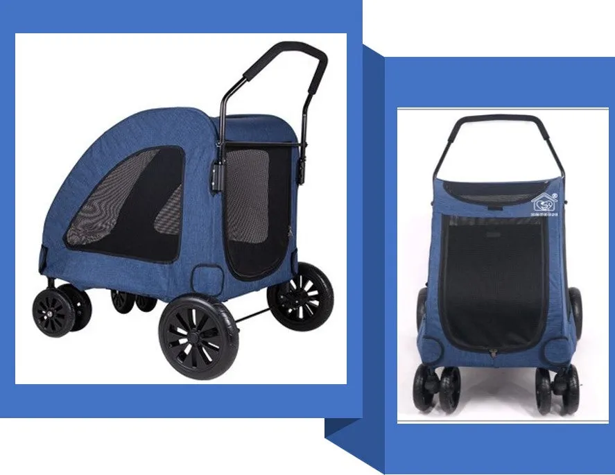 Extra Large Dog Stroller low rise platform dog strollers