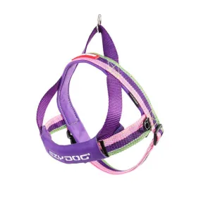 EzyDog Quick Fit Dog Harness Large Bubble Gum