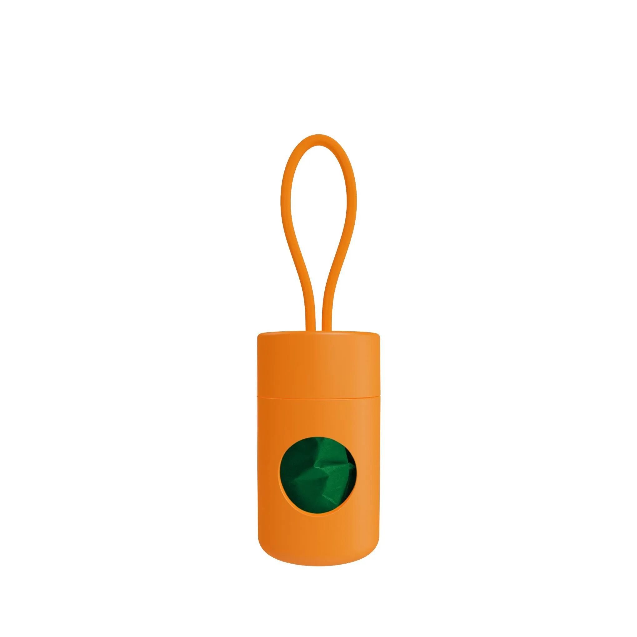 frank green Neon Orange Dog Poo Bag Holder^^^