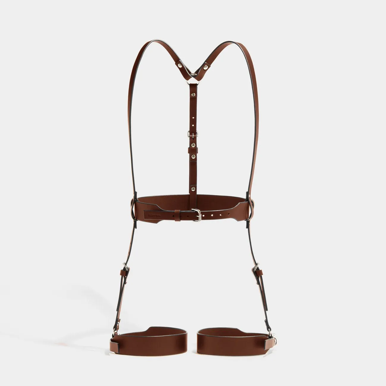 FULL CLASSIC SUSPENDER HARNESS BROWN