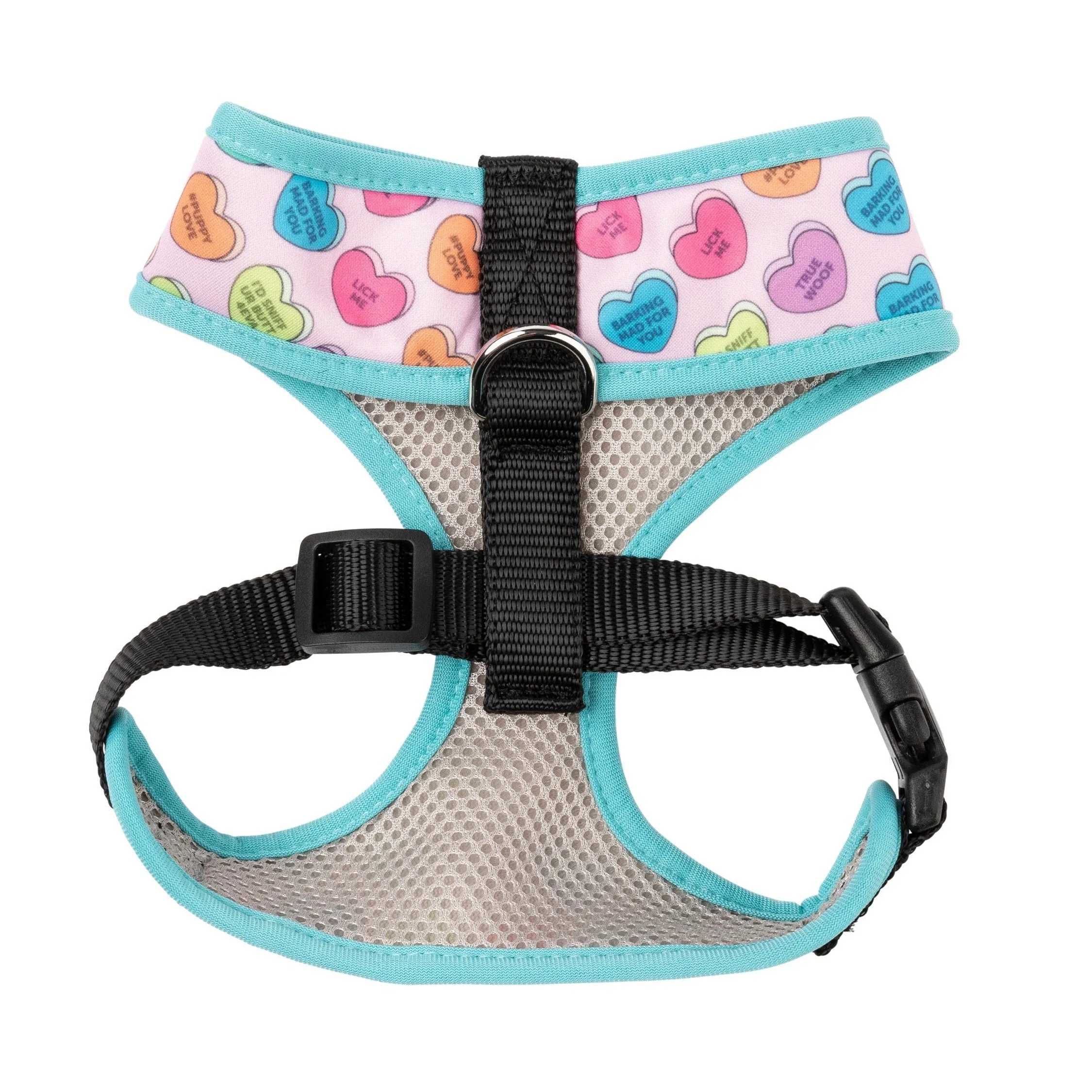 FuzzYard Dog Harness Candy Hearts Extra Large***