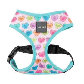 FuzzYard Dog Harness Candy Hearts Extra Large***