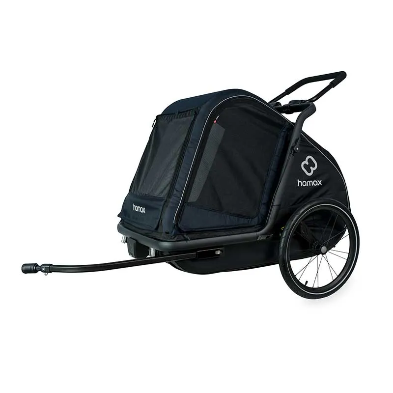 Hamax Pluto Multi-functional Dog Stroller & Dog Bike Trailer | Large