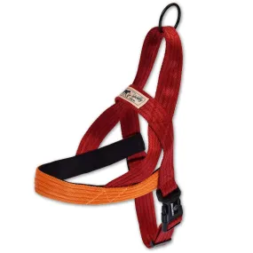 Hamilton Norwegian Harness - Campfire - Red/Mango