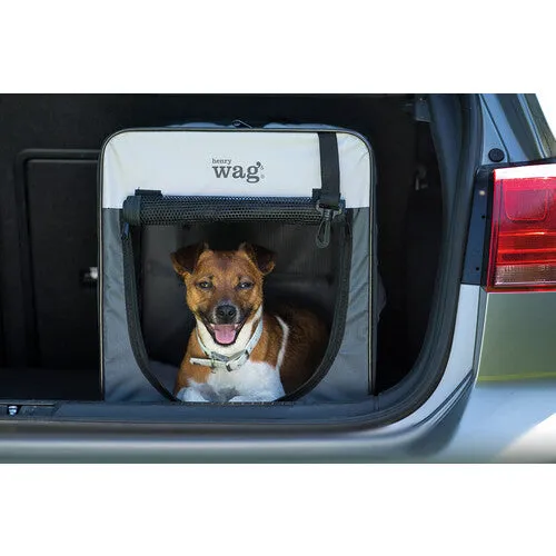 Henry Wag Folding Fabric Travel Dog Crate Jumbo