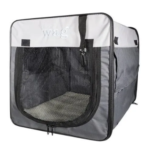 Henry Wag Folding Fabric Travel Dog Crate Large