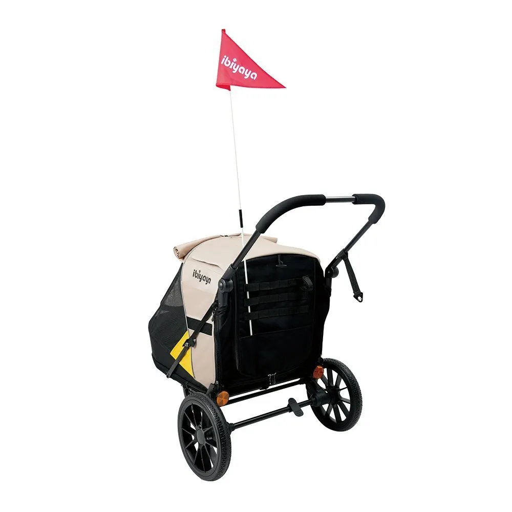 Ibiyaya Minika 3-in-1 Pet Stroller System - Arizona Tan