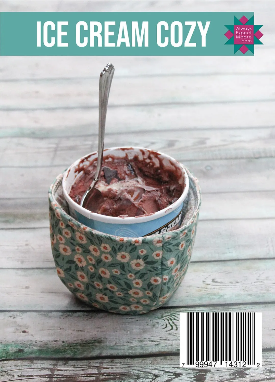 Ice Cream Cozy - Postcard Pattern