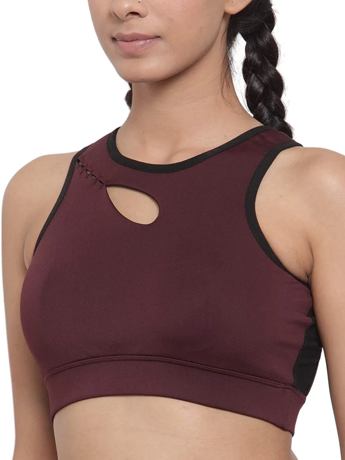 Invincible Women's Front Hole Sports Bra