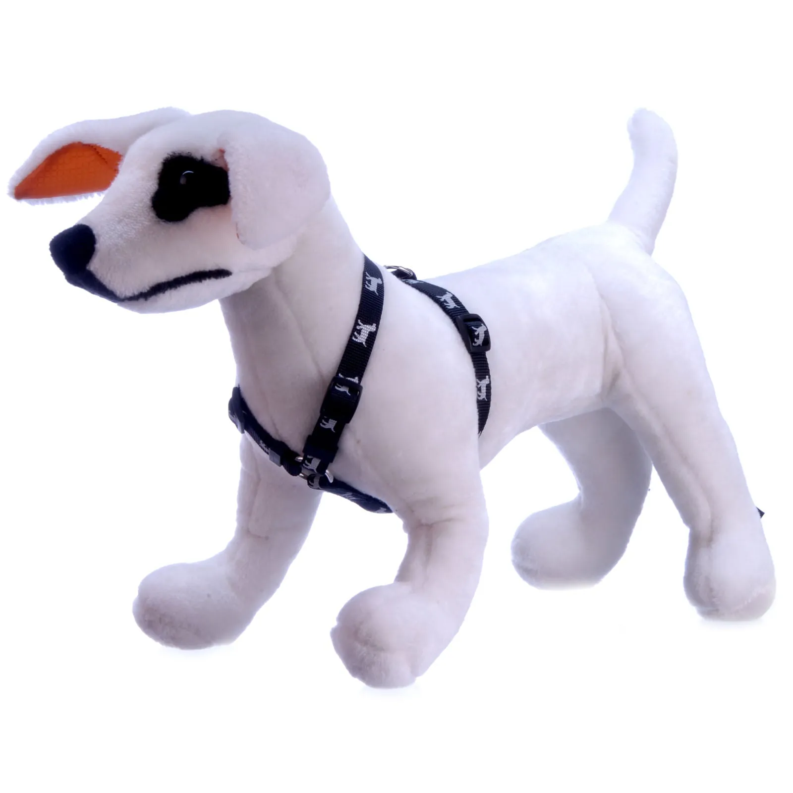 Jeffers Reflective Hound Series Nylon Dog Harness, 3/4" x 20"-28"