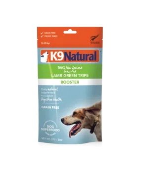 K9 Natural Freeze-Dried Lamb Green Tripe Booster Meal Topper 2oz