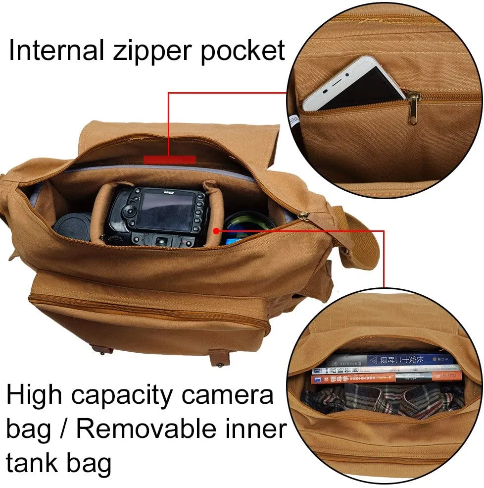 Lightweight Vintage Waterproof Bag