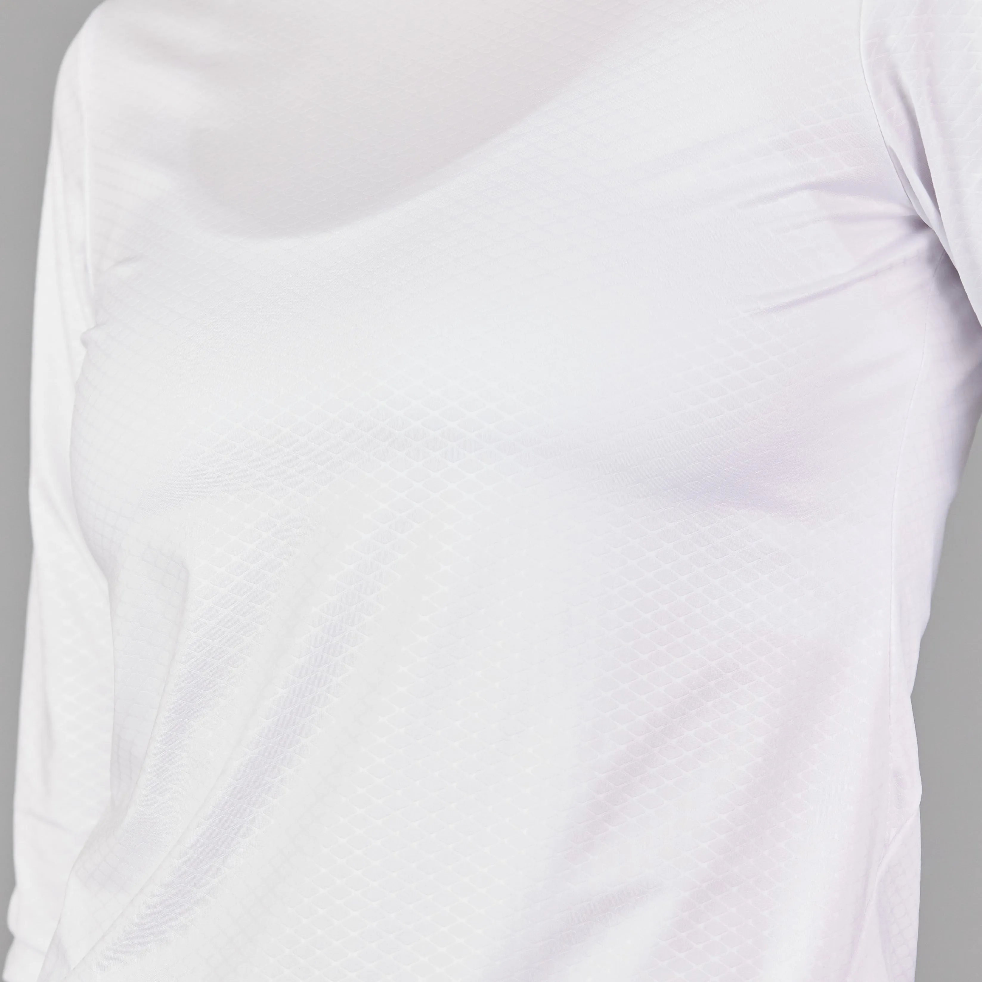 Long-Sleeve Top (embossed white)