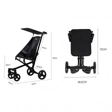 Lucky Baby T28 Air Light Deluxe Stroller - 3 Colors