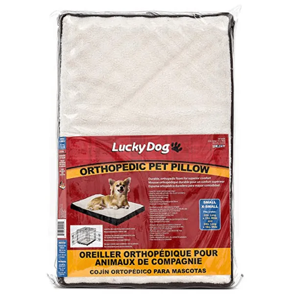 Lucky Dog Orthopedic Pet Pillow - Small