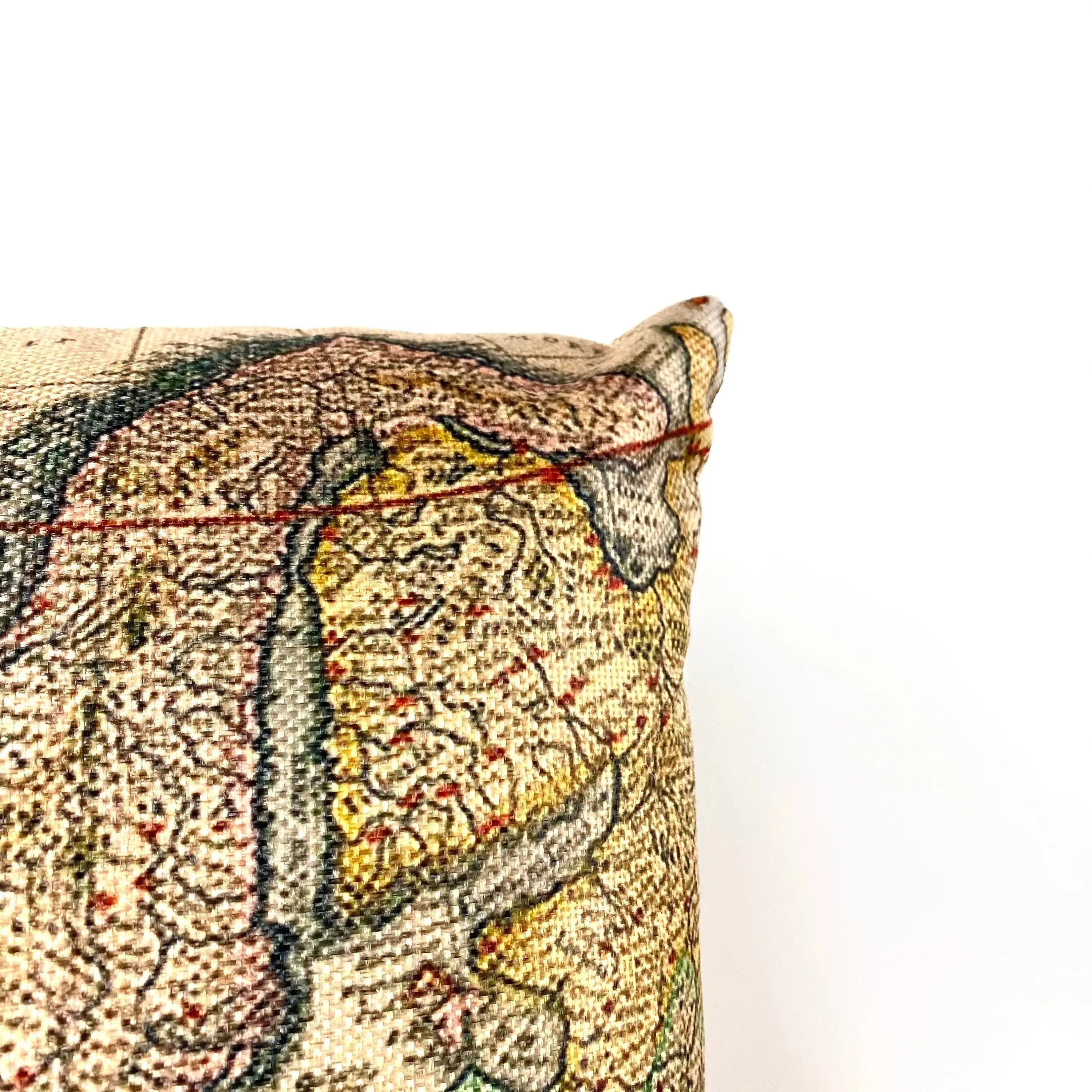 Map of Europe | Decor Rustic | Literary Gifts | Literary Art | Literary Painting | Throw Pillow | Home Decor | Room Decor | Wander Lust