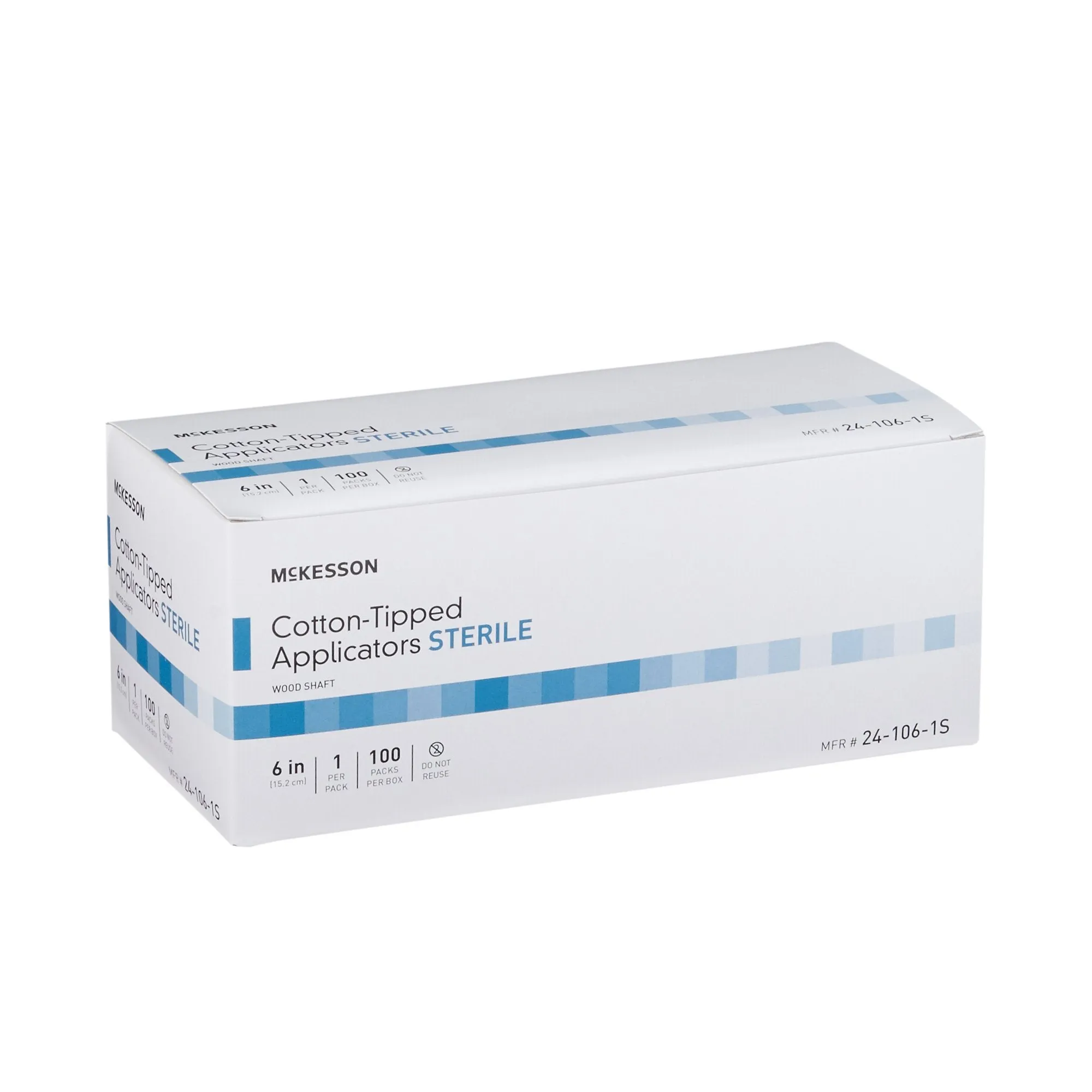 McKesson 24-106-1S Swabsticks, Box of 100