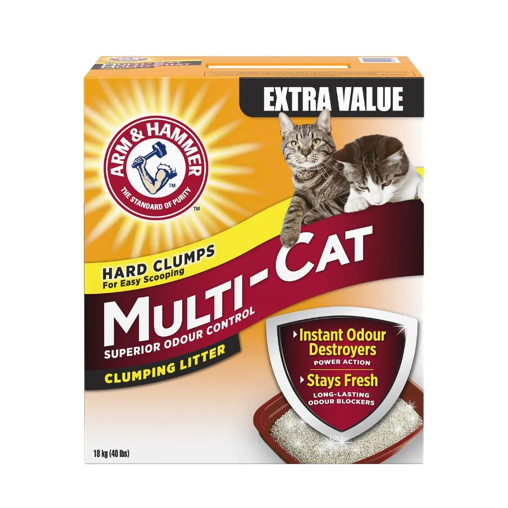 Multi-Cat Clumping Litter