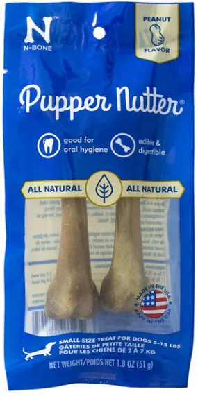 N-BONE - Pupper Nutter Peanut Butter for Pets Small - 2 Pack